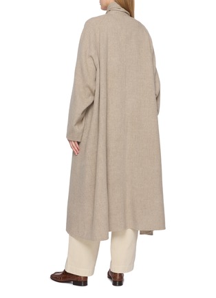 Back View - Click To Enlarge - LE17SEPTEMBRE - Scarf Neck Coat