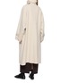 Back View - Click To Enlarge - LE17SEPTEMBRE - Cowl-Neck Handmade Long Coat