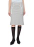 Main View - Click To Enlarge - MARKGONG - Garter Belt Midi Skirt