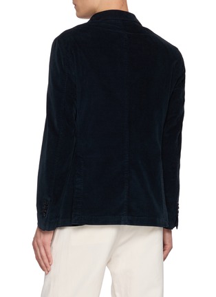 Back View - Click To Enlarge - EQUIL - Single Breasted Garment Dyed Blazer