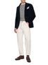 Figure View - Click To Enlarge - EQUIL - Single Breasted Garment Dyed Blazer