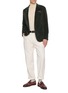 Figure View - Click To Enlarge - EQUIL - Single Breasted Garment Dyed Blazer