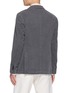 Back View - Click To Enlarge - EQUIL - Single Breasted Garment Dyed Cotton Cashmere Twill Blazer