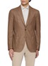 EQUIL Single Breasted Herringbone Blazer