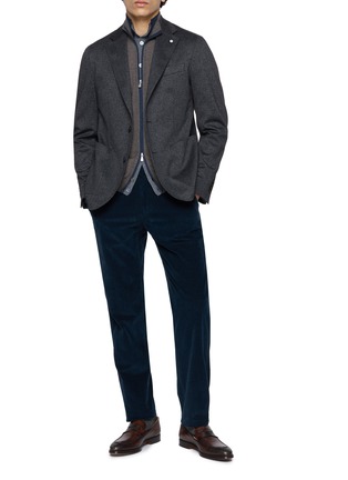 Figure View - Click To Enlarge - EQUIL - Garment Dyed Cotton Corduroy Pants