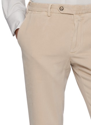  - EQUIL - Flat Front Cashmere Cotton Twill Pants