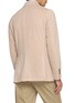 Back View - Click To Enlarge - EQUIL - Single Breasted Garment Dyed Cotton Cashmere Twill Blazer