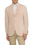 EQUIL Single Breasted Garment Dyed Cotton Cashmere Twill Blazer