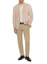 Figure View - Click To Enlarge - EQUIL - Single Breasted Garment Dyed Cotton Cashmere Twill Blazer