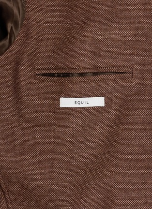  - EQUIL - Single Breasted Notch Lapel Blazer