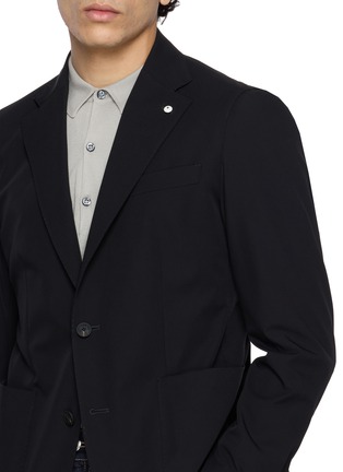Detail View - Click To Enlarge - EQUIL - Travel Patch Pocket Stretch Blazer