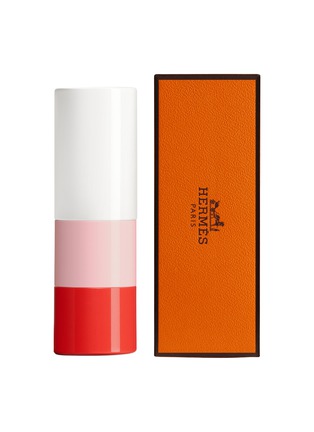 Front View - Click To Enlarge - HERMÈS - Limited Edition Rouge Hermès lipstick — Rose Bungalow