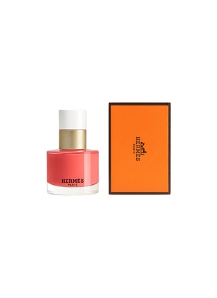 Front View - Click To Enlarge - HERMÈS - Les Mains Hermès Nail Enamel — Rose Horizon
