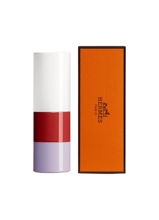 Front View - Click To Enlarge - HERMÈS - Limited Edition Rouge Hermès lipstick — Brun Sunset