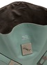 Detail View - Click To Enlarge - BEAUTIFUL PEOPLE - Extra Large Bandage Handle Shrink Leather Market Bag