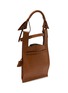 Detail View - Click To Enlarge - BEAUTIFUL PEOPLE - Large Bandage Handle Shrink Leather Market Bag
