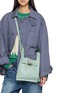 Figure View - Click To Enlarge - BEAUTIFUL PEOPLE - Shrink Leather Market Shoulder Bag