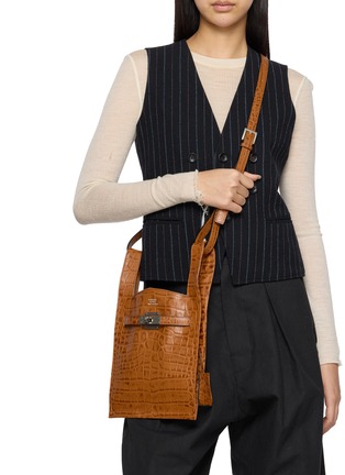 Figure View - Click To Enlarge - BEAUTIFUL PEOPLE - Market Leather Shoulder Bag