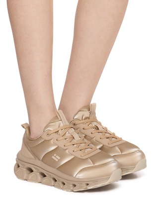 Figure View - Click To Enlarge - D.FRANKLIN - Padded Fabric Chunky Women's Sneakers