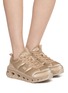 Figure View - Click To Enlarge - D.FRANKLIN - Padded Fabric Chunky Women's Sneakers