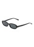 SAINT LAURENT Recycled Acetate Rectangular Sunglasses