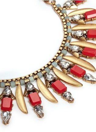 Detail View - Click To Enlarge - J.CREW - Crystal strass deco art necklace