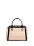 Back View - Click To Enlarge - CHLOÉ - 'Alice' two-tone medium leather bag