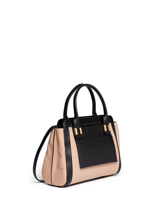 Figure View - Click To Enlarge - CHLOÉ - 'Alice' two-tone medium leather bag