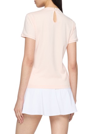 Back View - Click To Enlarge - LACOSTE - Back Keyhole T-Shirt