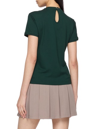Back View - Click To Enlarge - LACOSTE - Back Keyhole T-Shirt