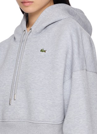  - LACOSTE - Oversized Cropped Hoodie