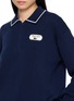  - LACOSTE - Collared Contrast Trim Zip Up Jacket