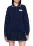 LACOSTE Collared Contrast Trim Zip Up Jacket