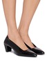 Figure View - Click To Enlarge - JUDE - Bonnie 55 Leather Pumps