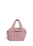 Back View - Click To Enlarge - SEE BY CHLOÉ - 'Joy Rider' small plaid puffer bag