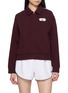 LACOSTE Collared Contrast Piping Zip Up Jacket