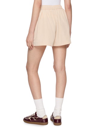 Back View - Click To Enlarge - LACOSTE - Elasticated Drawstring Waistband Bermuda Shorts