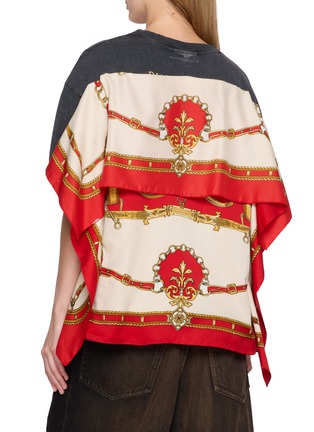 Back View - Click To Enlarge - DISCOVERED - Scarf Panel Band T-Shirt
