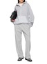 Figure View - Click To Enlarge - DISCOVERED - X Champion Stud Embellished Panel Sweat Hoodie