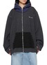 DISCOVERED X Champion Stud Embellished Panel Sweat Hoodie