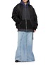 Figure View - Click To Enlarge - DISCOVERED - X Champion Stud Embellished Panel Sweat Hoodie