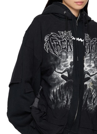  - DISCOVERED - Spliced Band T-Shirt Hoodie