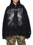 DISCOVERED Spliced Band T-Shirt Hoodie