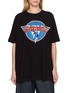 DISCOVERED Fringe Back Graphic Band T-Shirt