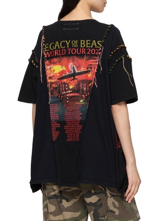 Back View - Click To Enlarge - DISCOVERED - Spliced Looping Thread Band T-Shirt