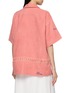 Back View - Click To Enlarge - STORY MFG - Greetings Hand Embroidered Cotton Linen Shirt