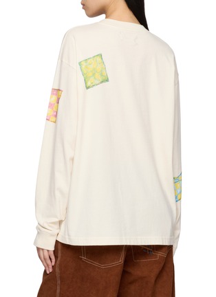 Back View - Click To Enlarge - STORY MFG - Grateful Long Sleeve Cotton T-shirt