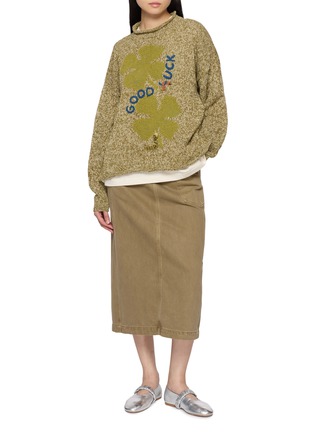 Figure View - Click To Enlarge - STORY MFG - Twinsun Roll Neck Knit Sweater