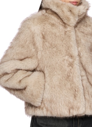  - DUNST - Cropped Fur Jacket