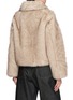 Back View - Click To Enlarge - DUNST - Cropped Fur Jacket